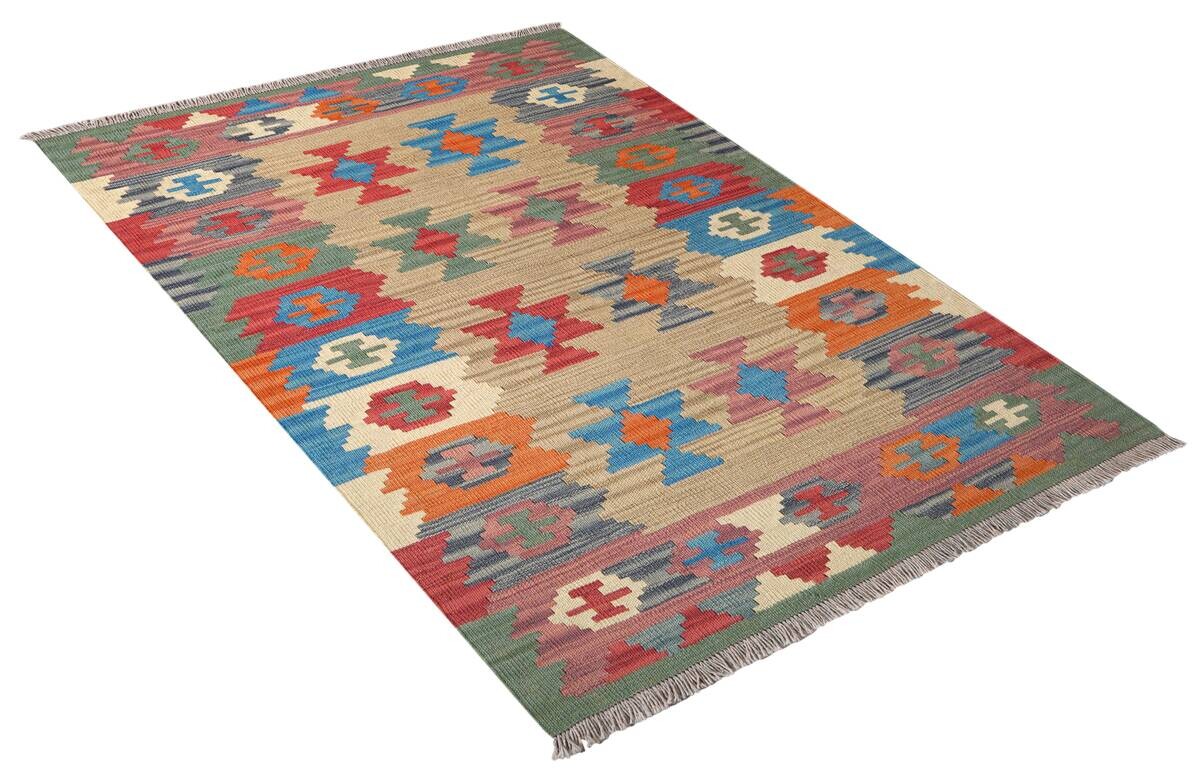 PersaTepp Teppich Kelim Gashgai bunt B/H/L: ca. 104x1x147 cm