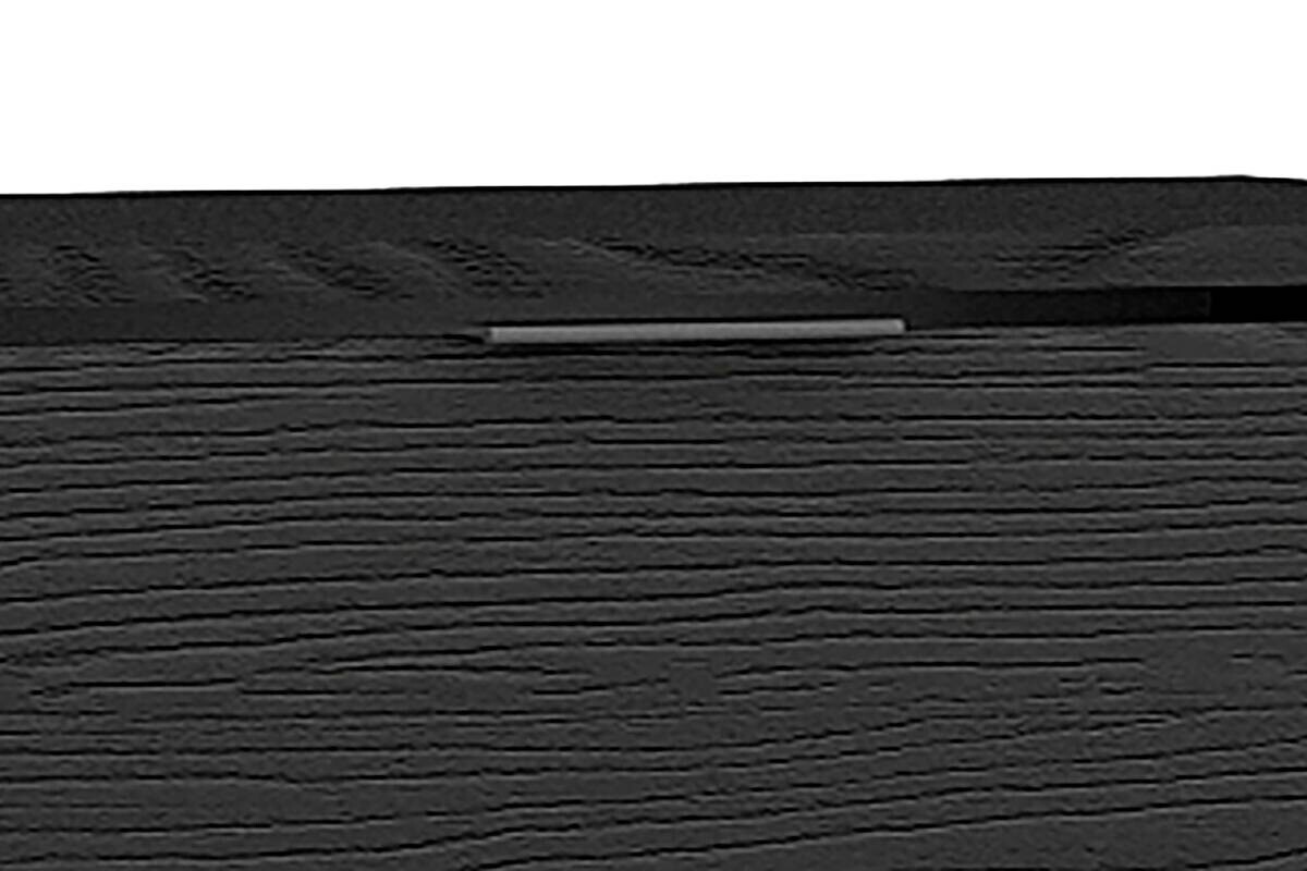 Kommode RIMINI schwarz Eiche Nachbildung B/H/T: ca. 80x80x40 cm