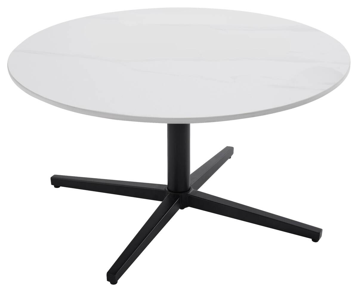 byLIVING Couchtisch CUP schwarz weiß H/D: ca. 36,5x70 cm