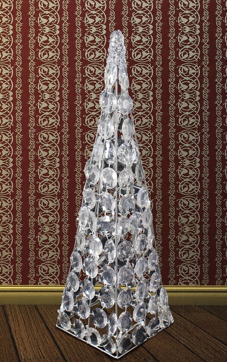 Näve Leuchten LED-Dekoartikel transparent Kunststoff B/H/T: ca. 13,5x45x13,5 cm