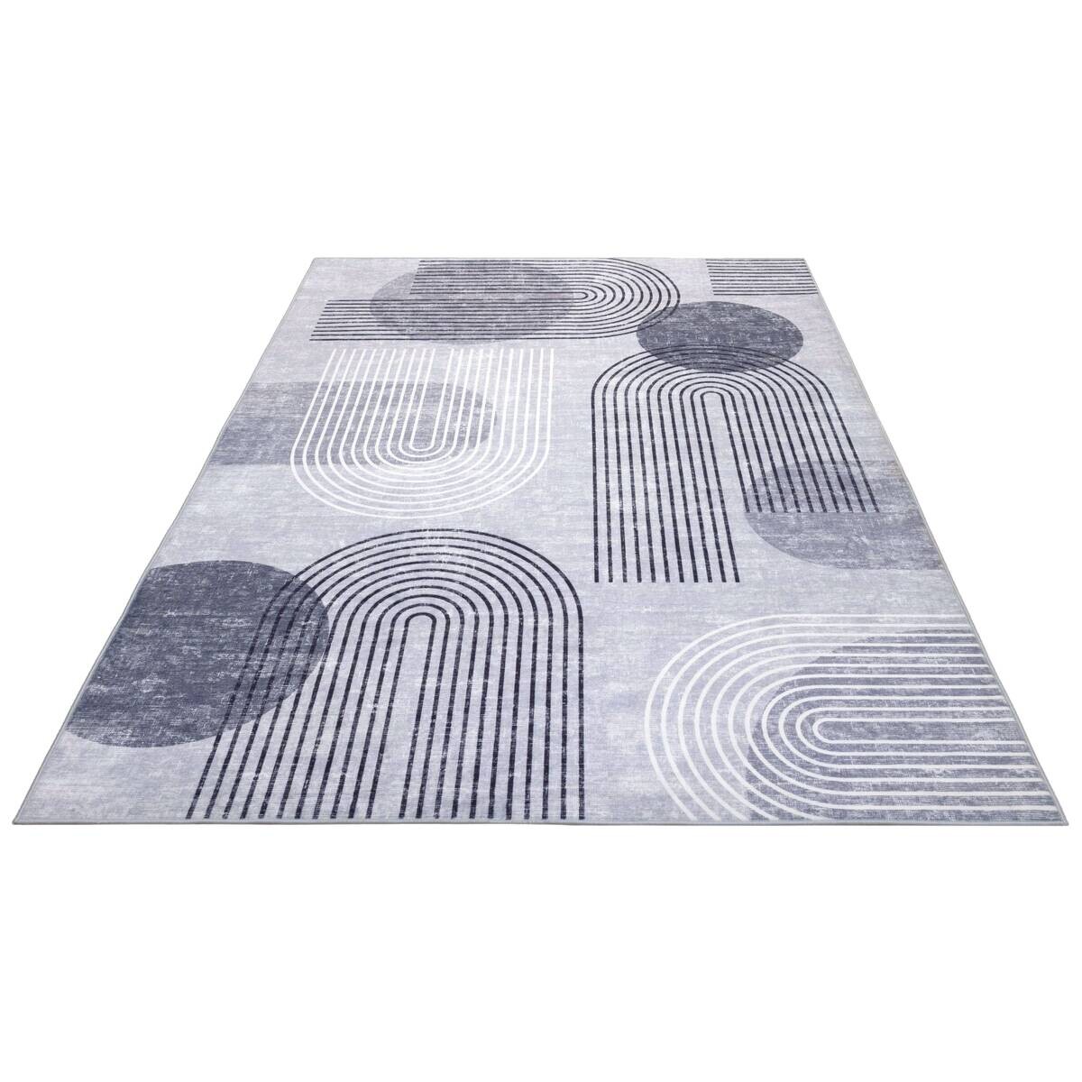Obsession Teppich Avantgarde grau B/H/L: ca. 200x20x290 cm