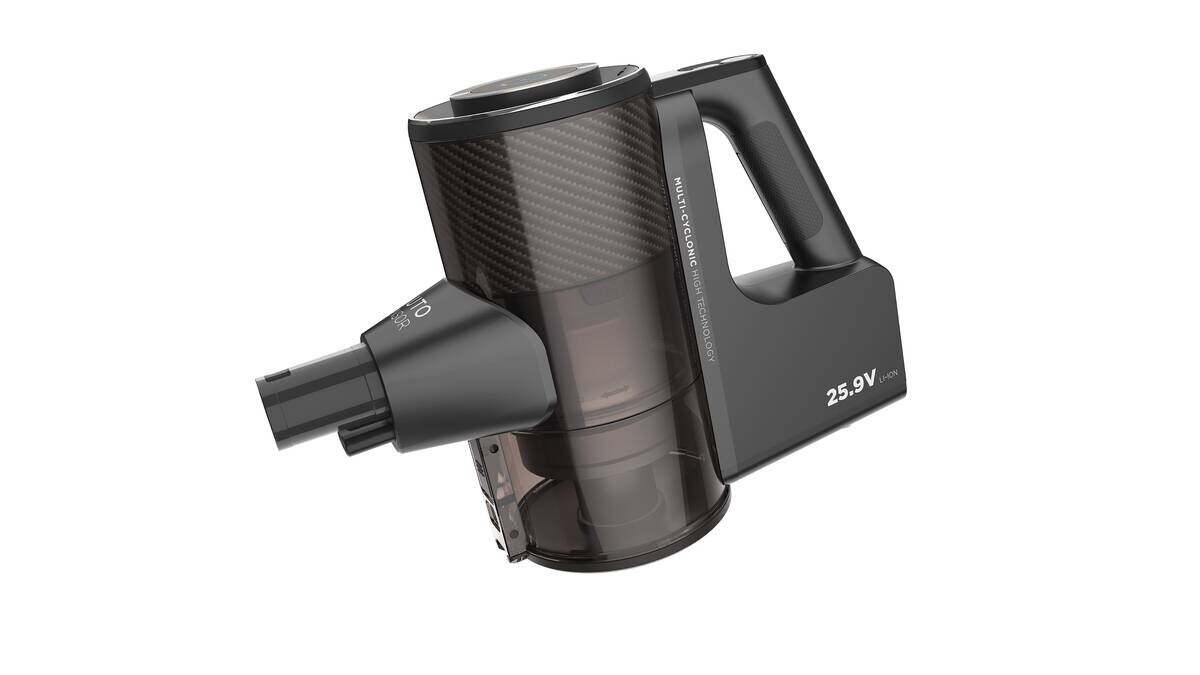 Sharp Handstaubsauger SA-VP5521BS schwarz Metall Kunststoff B/H/L: ca. 27x120x12 cm