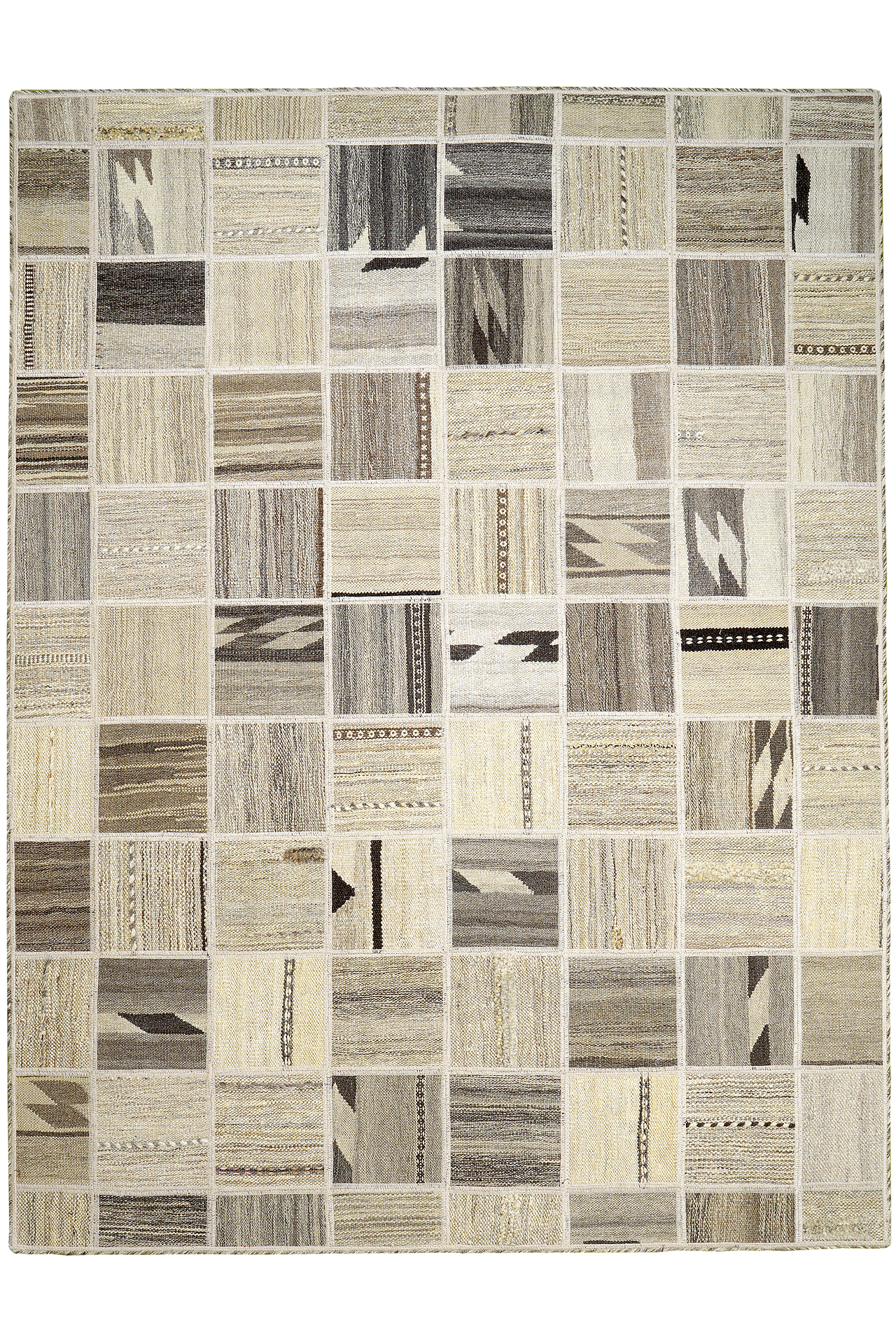 PersaTepp Teppich Kelim Tekkehdouz beige B/H/L: ca. 150x1x200 cm