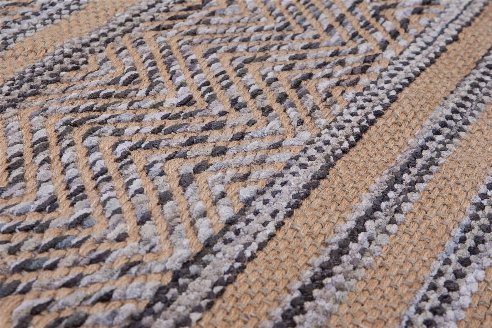 Kayoom Kurzflorteppich Sienna 810 grau B/L: ca. 160x230 cm