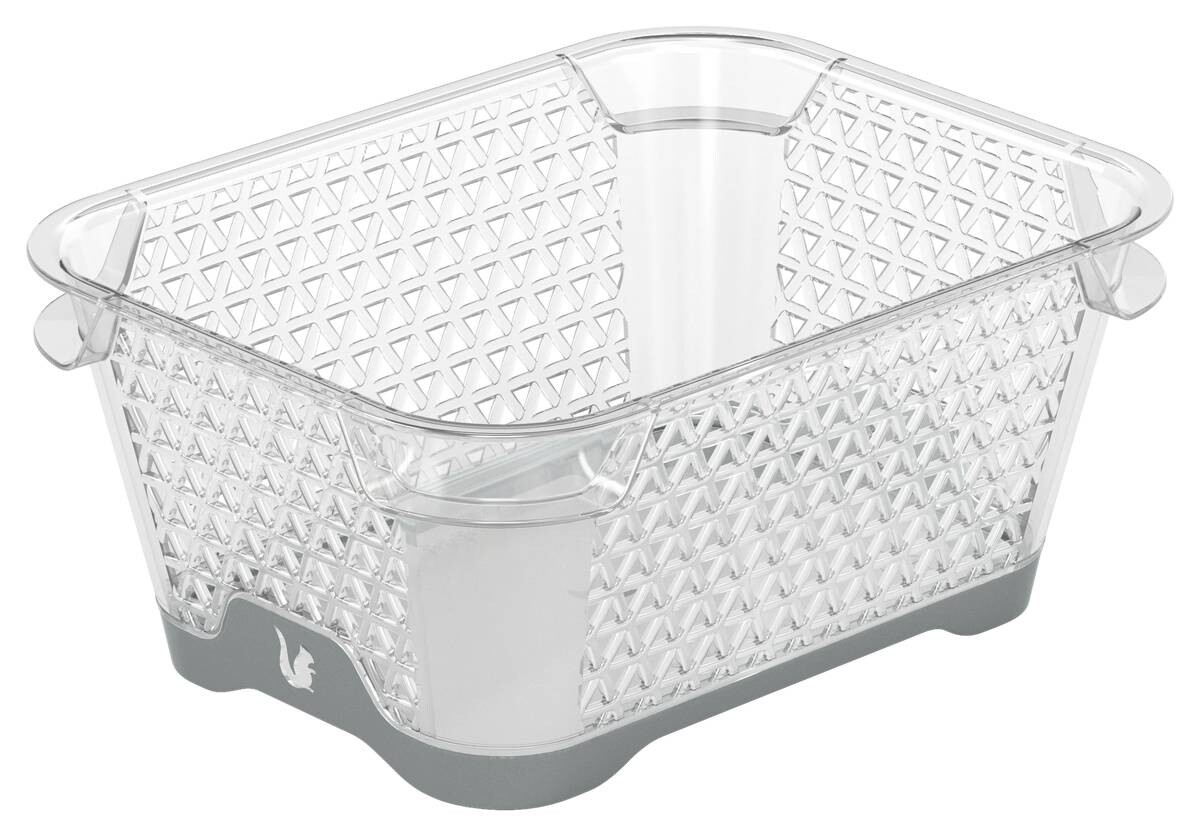 keeeper Stapelkörbchen grau B/H/L: ca. 12x7x16 cm