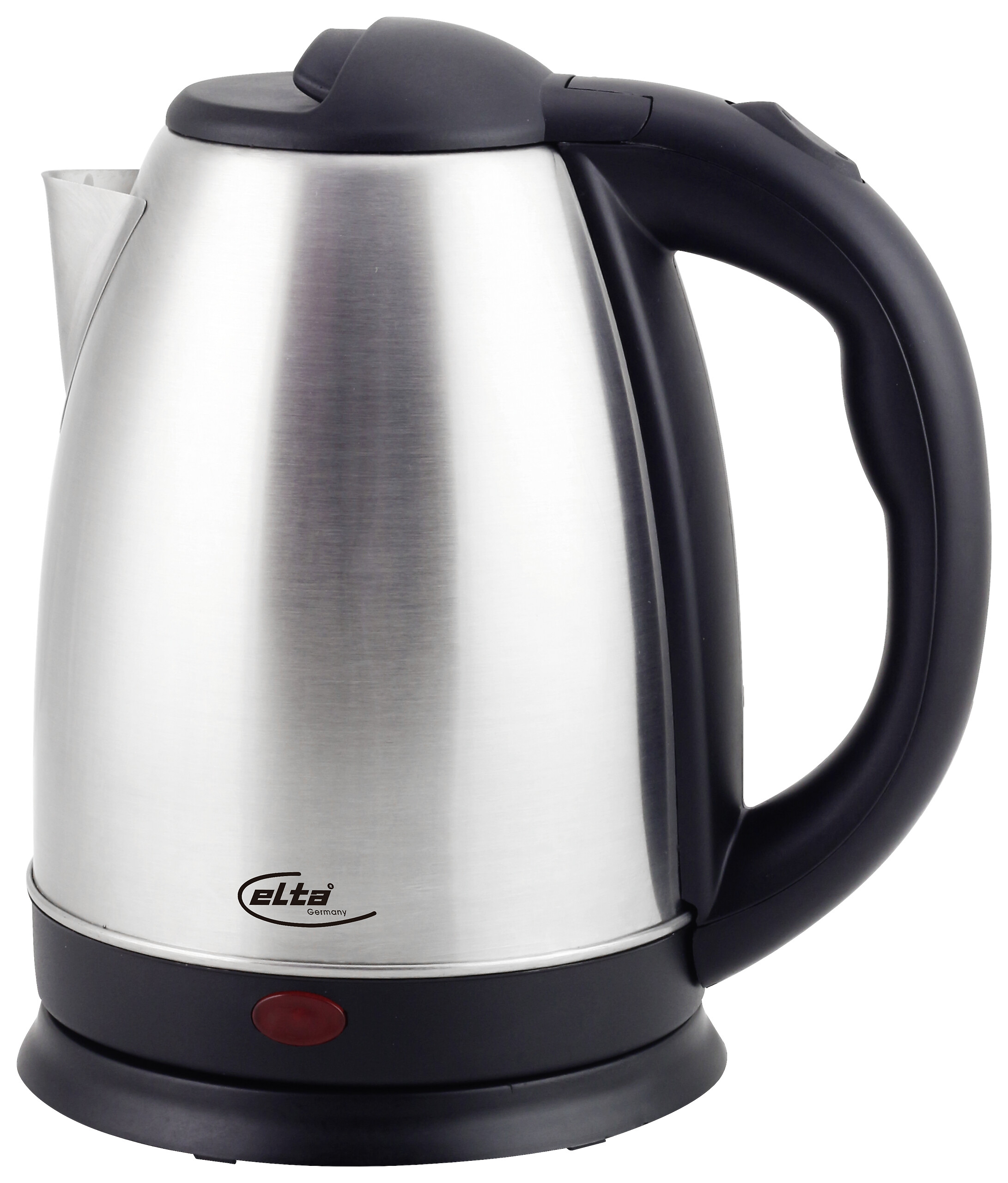 Elta Wasserkocher WK-1800.1 schwarz Edelstahl ca. 1,7 l
