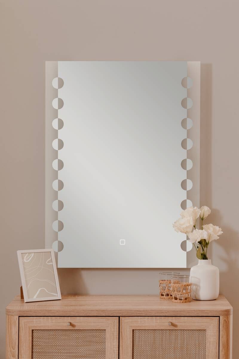 Lichtspiegel Boston B/H/T: ca. 60x80x3 cm