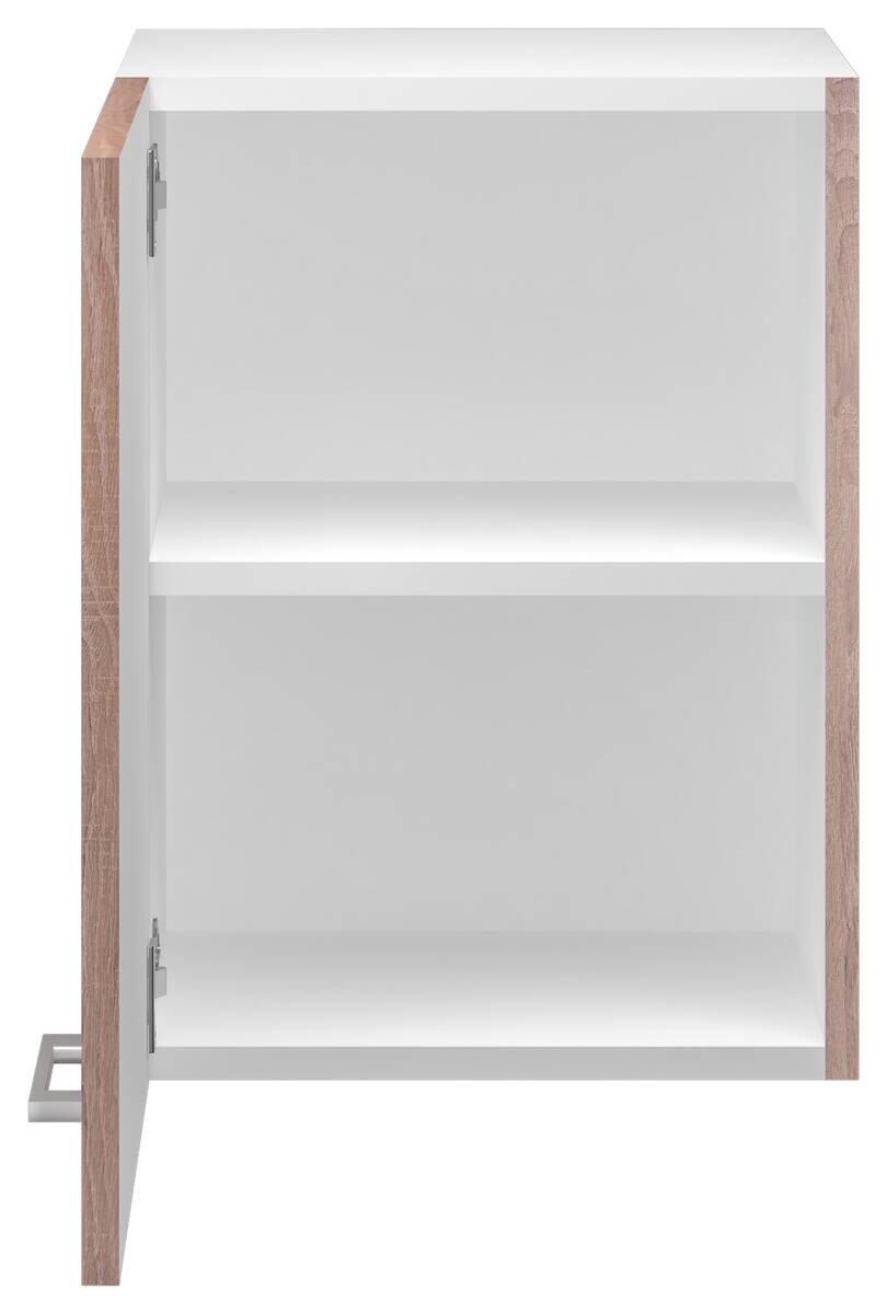 Hängeschrank Samoa weiß Eiche Nachbildung B/H/T: ca. 40x54,8x32 cm