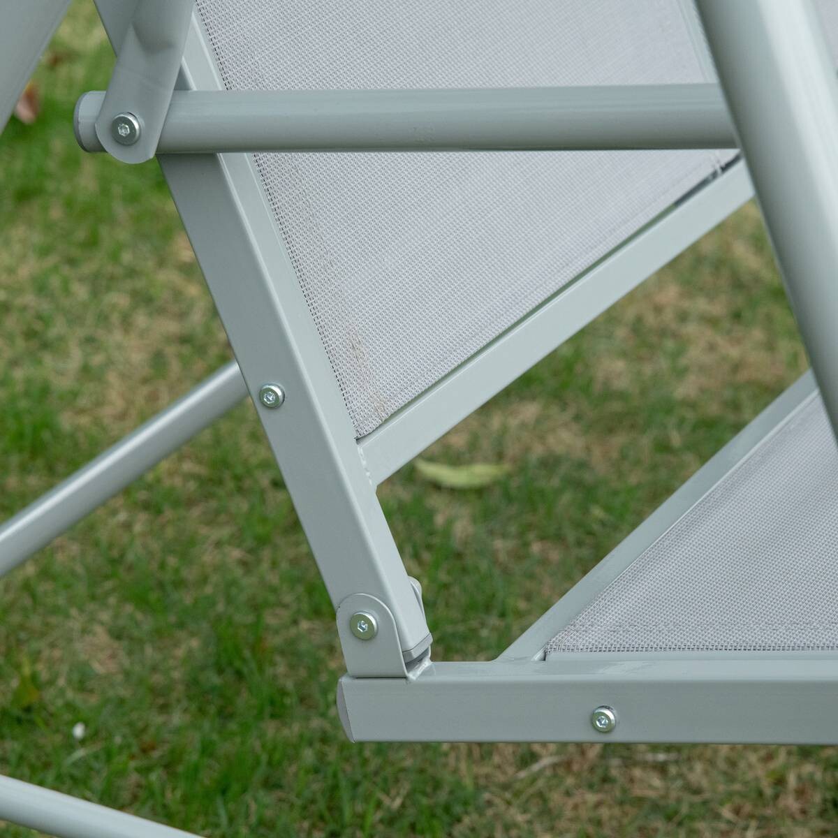 Outsunny Hollywoodschaukel creme Polyester B/H/L: ca. 110x153x170 cm