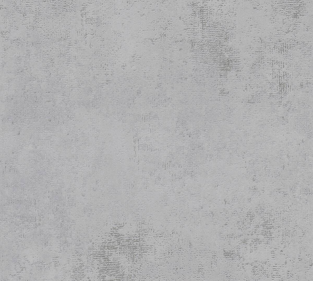 A.S.Creation Vliestapete silber grau B/H/D: ca. 53x1005x9,2 cm