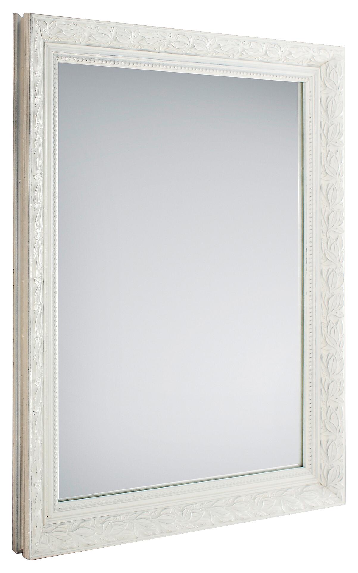 Mirrors&More Rahmenspiegel TANJA weiß B/H/T: ca. 55x70x3,5 cm