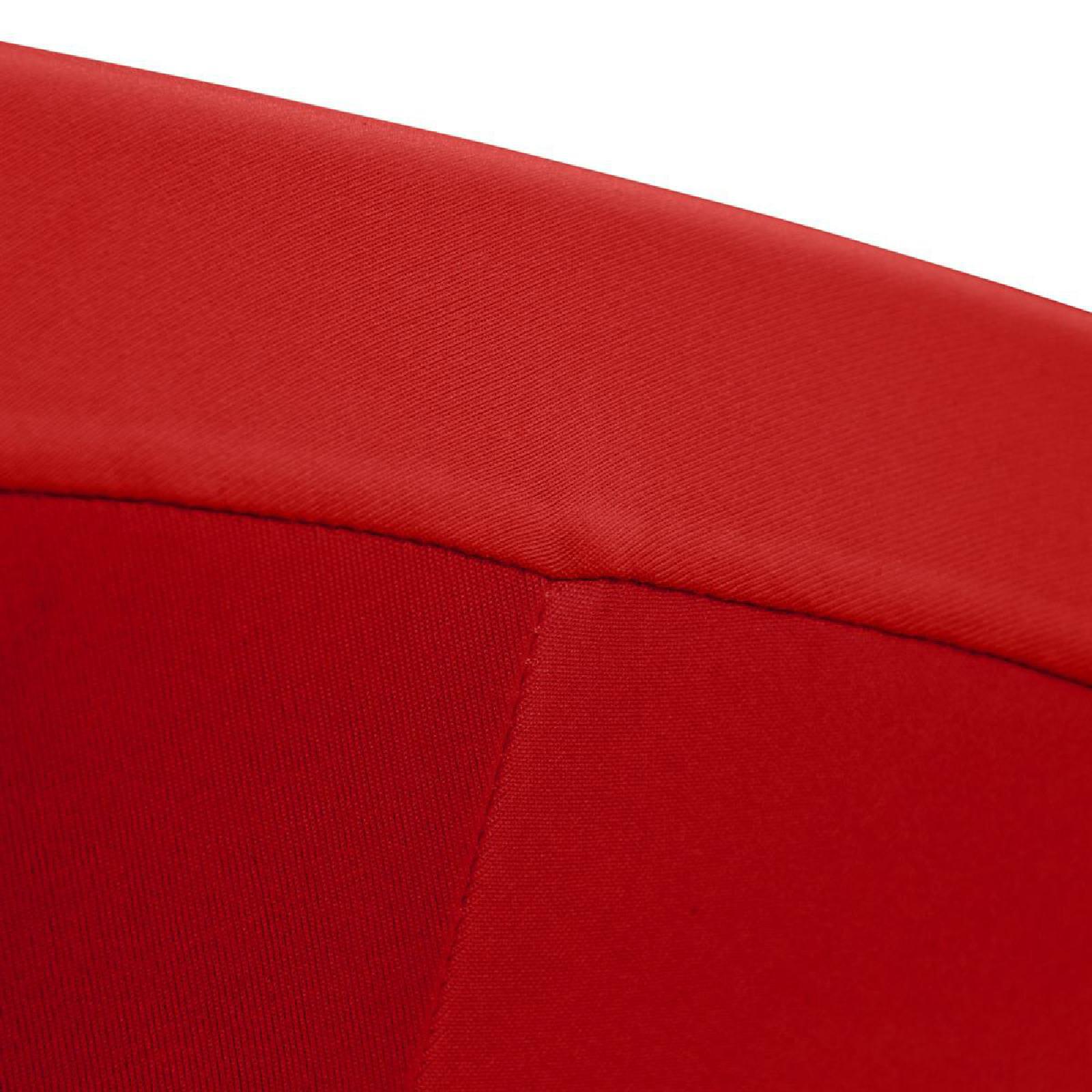 VCM Stretch-Husse für Stehtisch rot Polyester-Mischgewebe H/D: ca. 110x80 cm