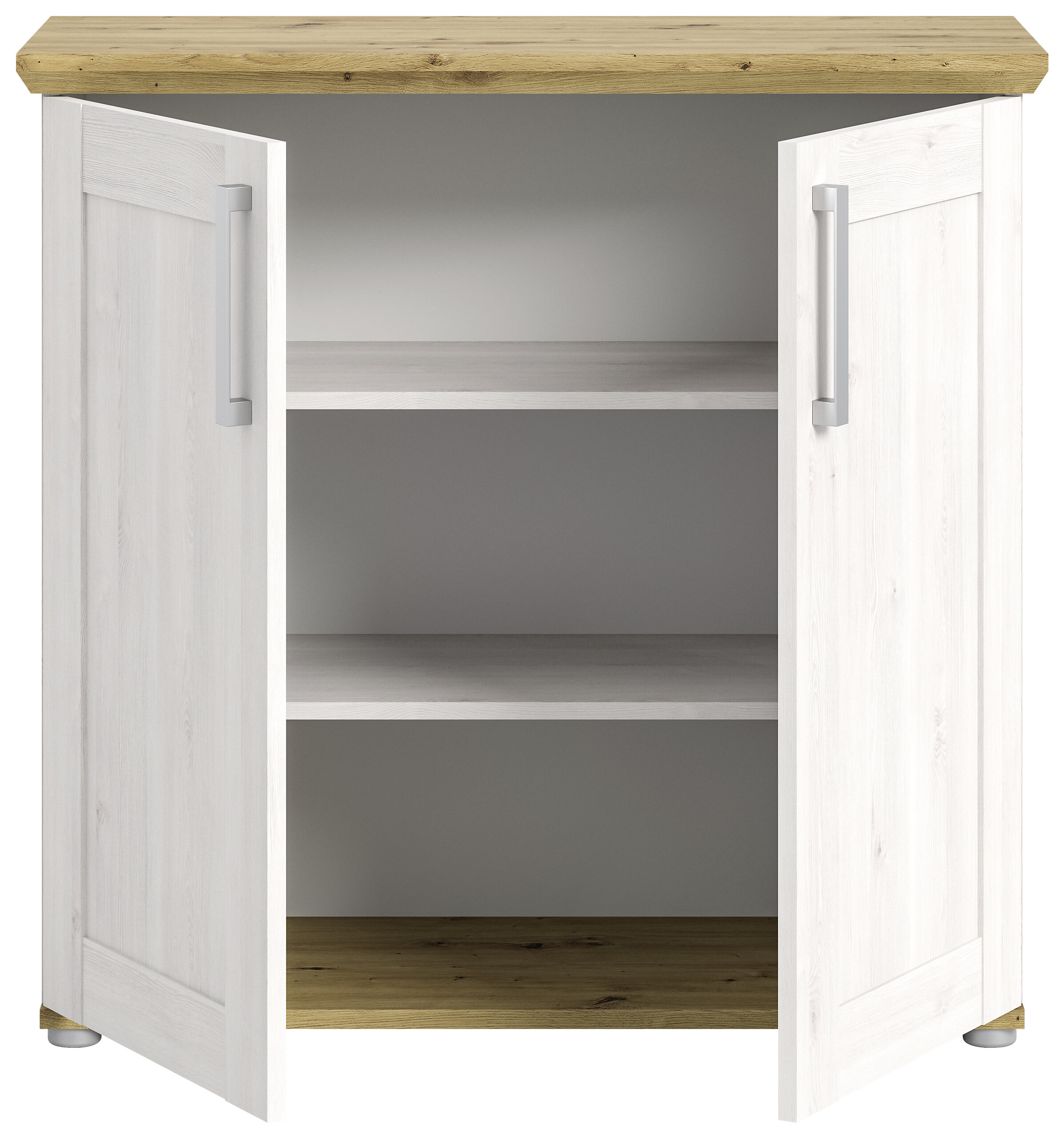 Kommode Verona Sibiu Lärche Nachbildung Eiche Artisan Nachbildung B/H/T: ca. 95x92x39 cm