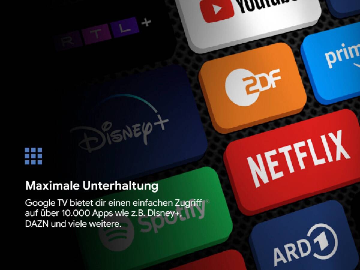 Dyon LED-Smart-TV iGoo-TV 40F B/H: ca. 90x51 cm