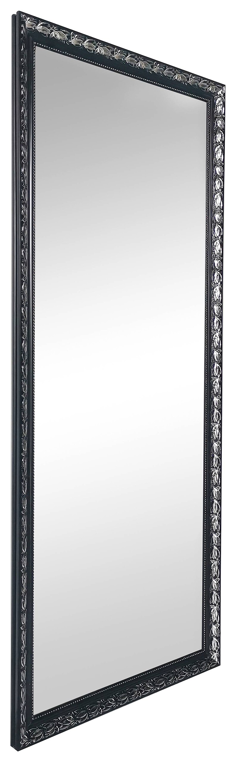 Rahmenspiegel Sonja schwarz Optik silber Optik B/H: ca. 70x170 cm