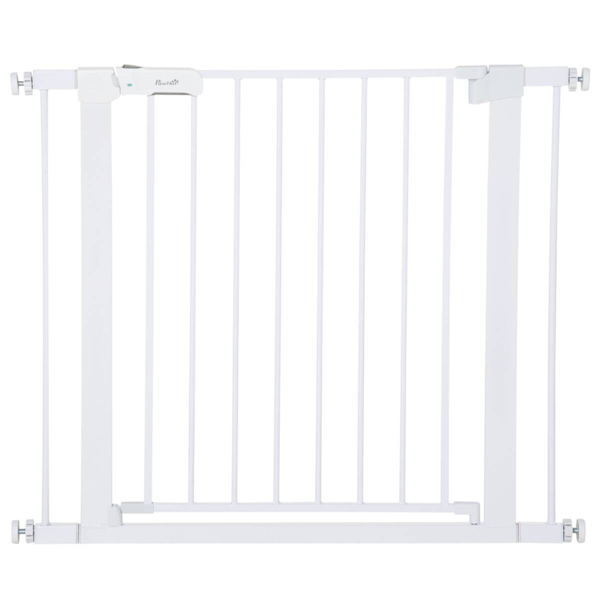 PawHut Schutzgitter weiß Edelstahl B/H/L: ca. 5x96x76 cm PawHut Schutzgitter weiß Edelstahl B/H/L: ca. 5x96x76 cm