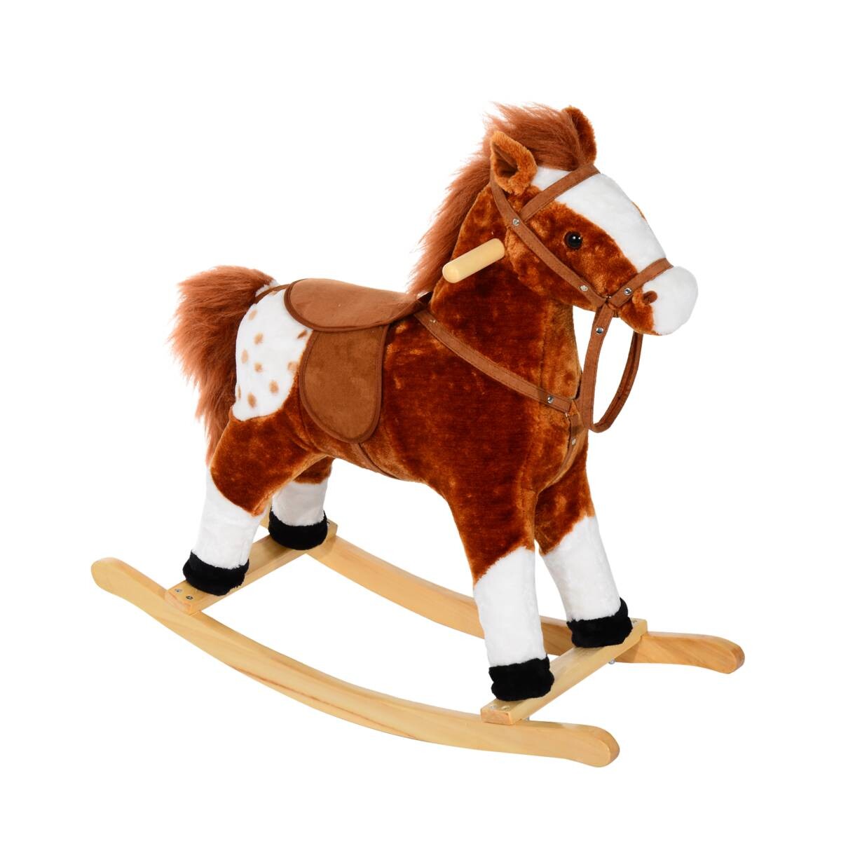 HOMCOM Kinder-Schaukelperd B/H/L: ca. 28x65x74 cm