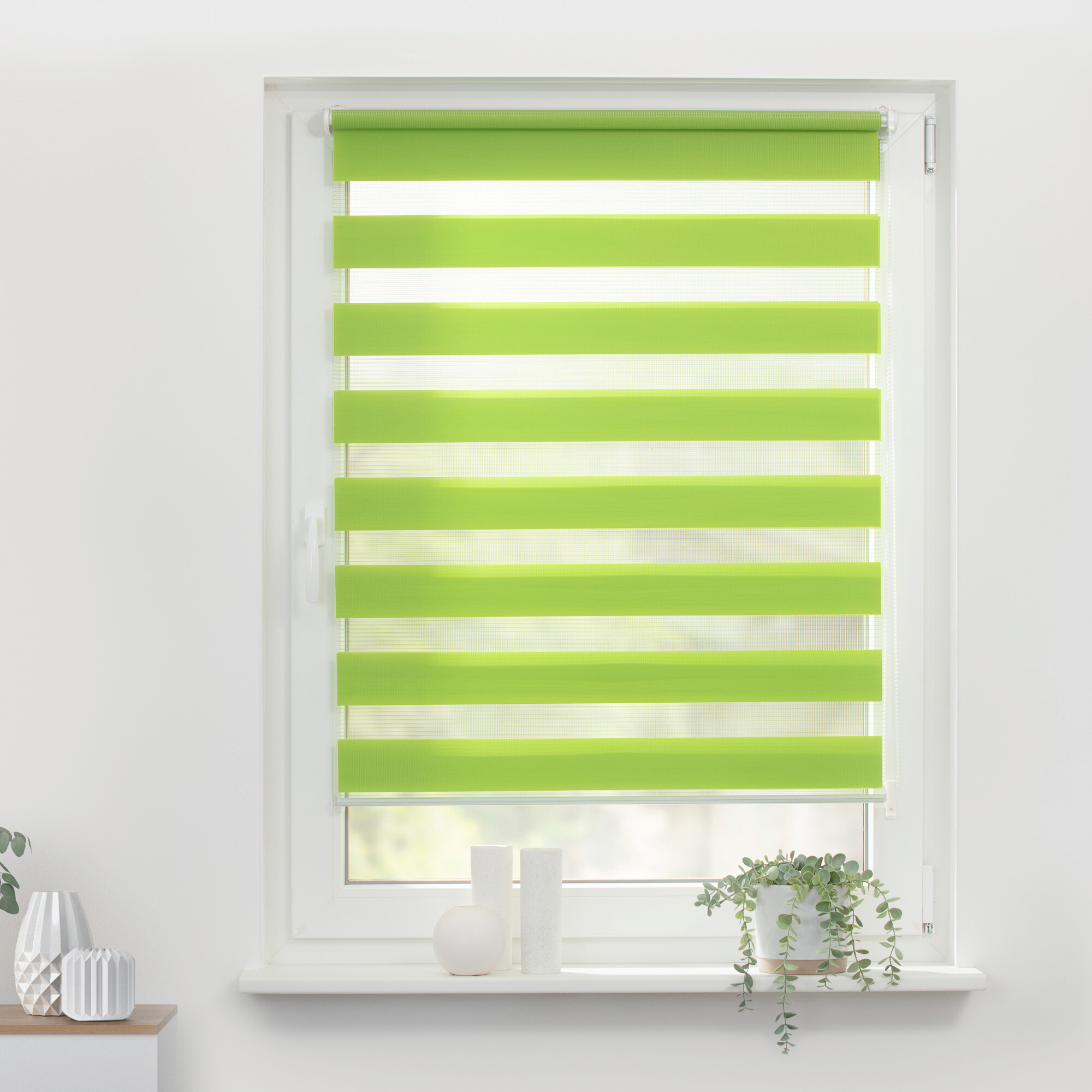 LICHTBLICK Doppelrollo Duo grün B/L: ca. 50x150 cm