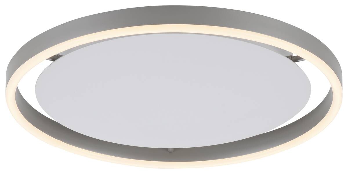 Just Light LED-Deckenleuchte RITUS 15391-95 weiß Alu Metall H/D: ca. 5,3x39,3 cm 1 Brennstellen