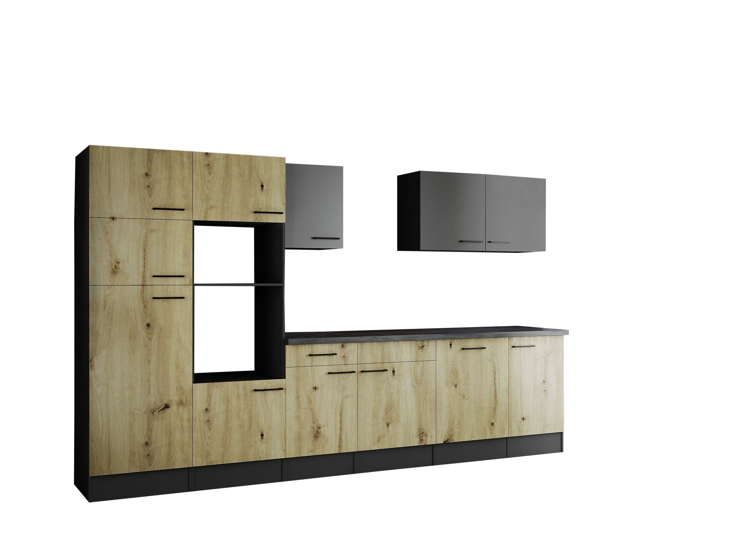 Küchenblock Oliver B/H/T: ca. 340x205x60 cm