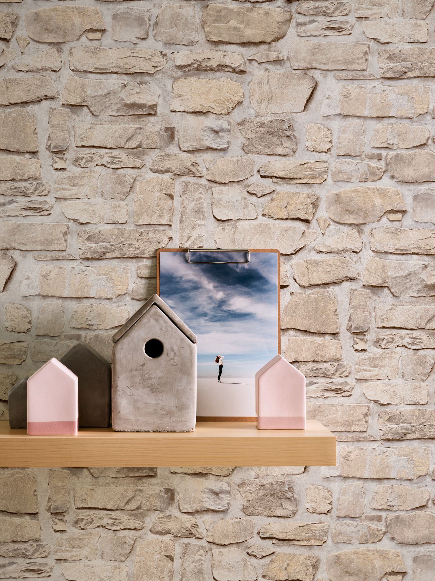 A.S.Creation Vliestapete gelb B/H/D: ca. 53x1005x7,8 cm