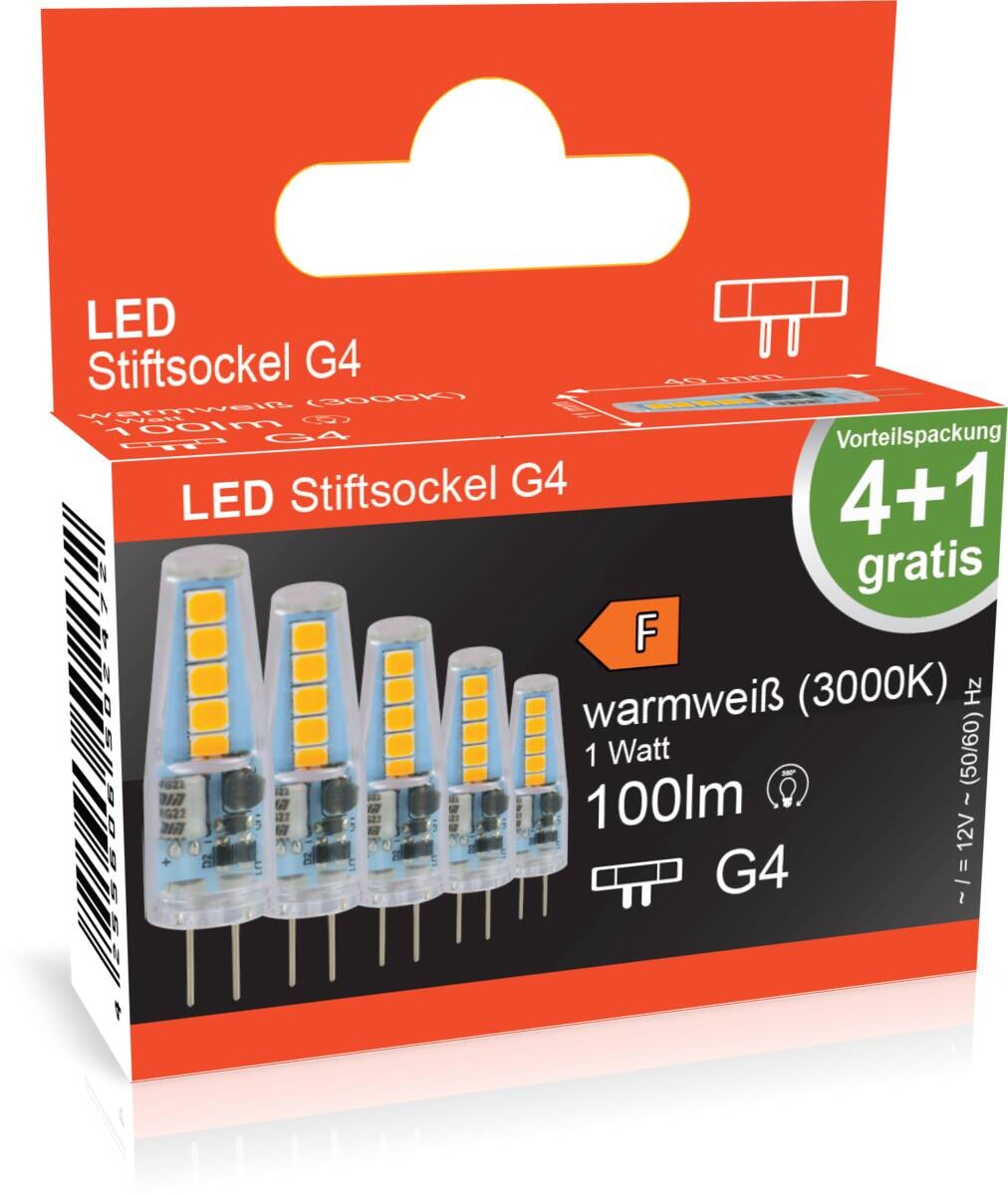 Blulaxa LED-Leuchtmittel Stift G4