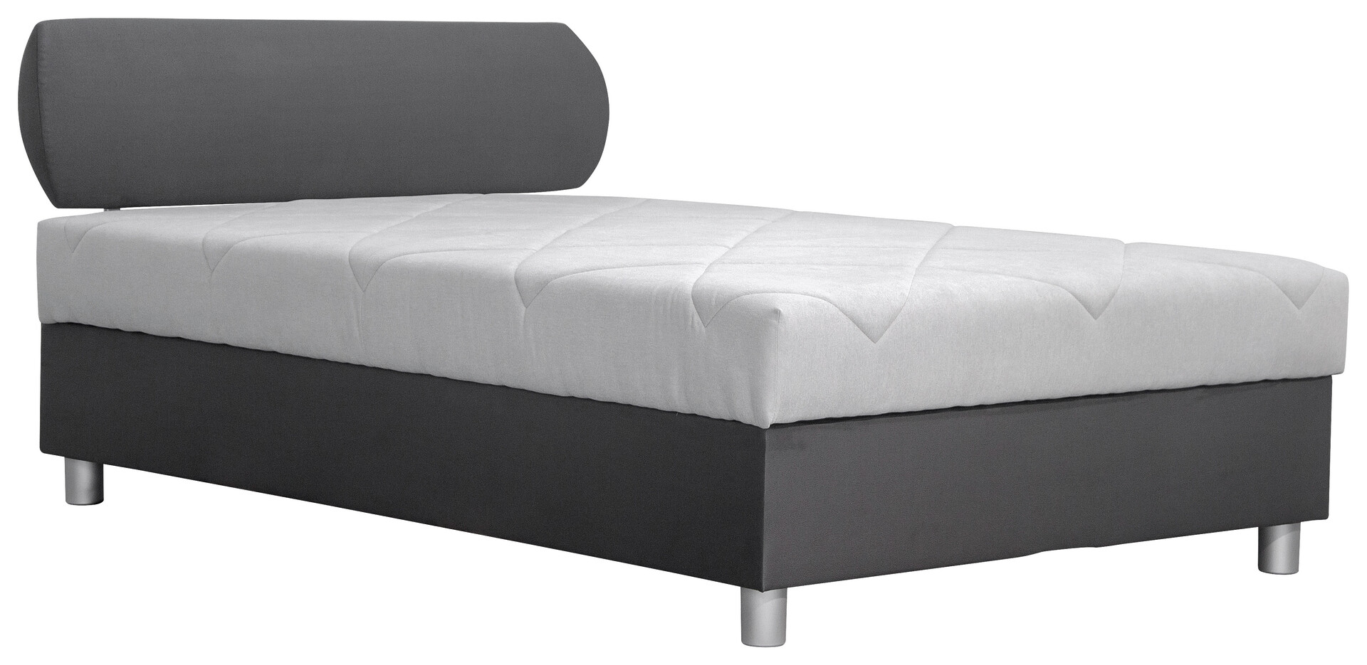 Polsterbett Aster hellgrau Liegefläche B/L: ca. 140x200 cm