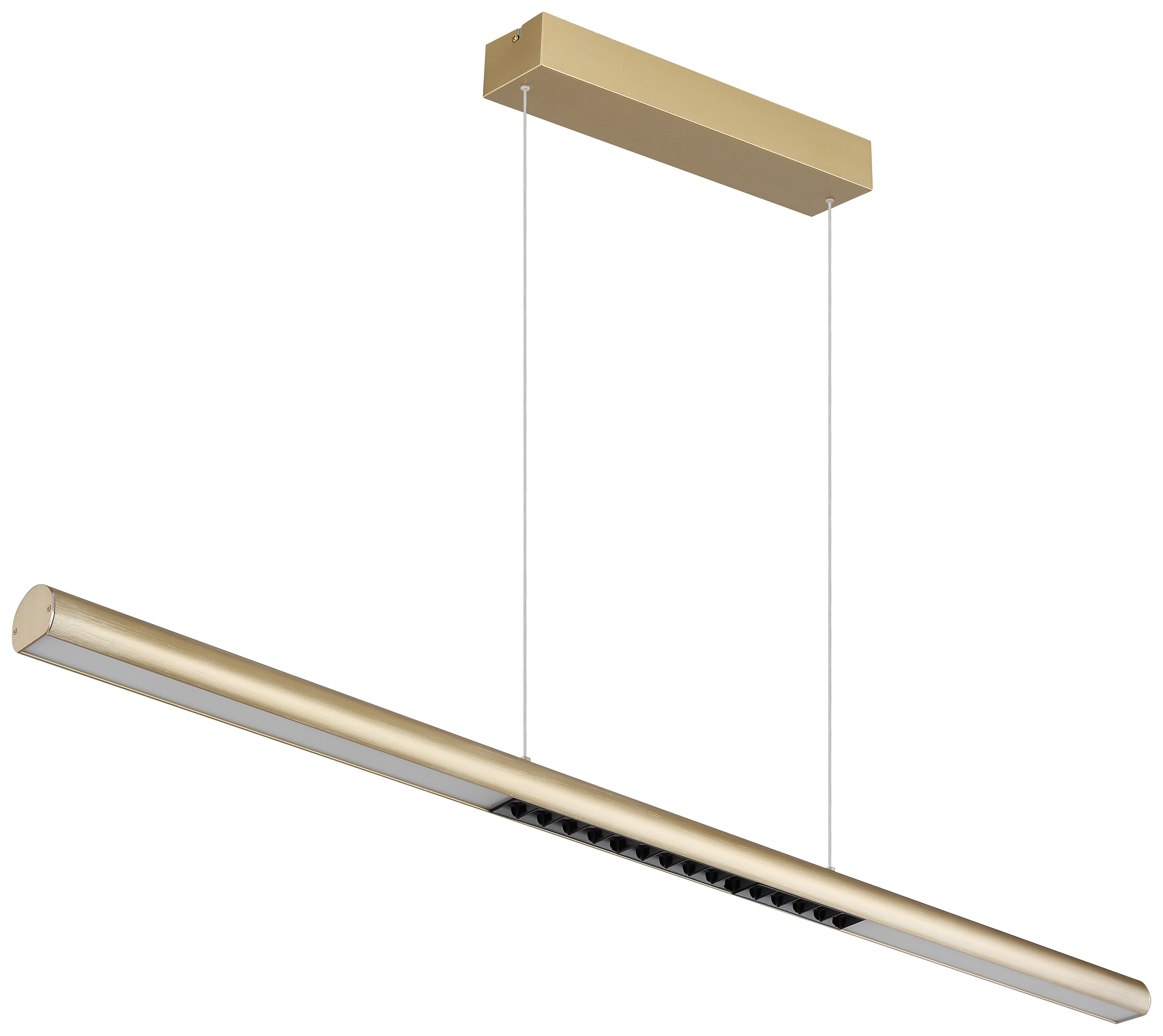 GLOBO Pendelleuchte Metall Aluminium B/H/T/L: ca. 8x150x120x120 cm 1.0 Brennstellen