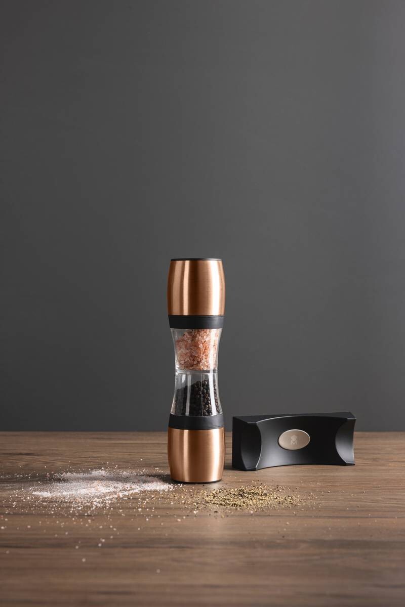 BERGNER Salz-/Pfefferstreuer Millerhaus Kupfer Edelstahl