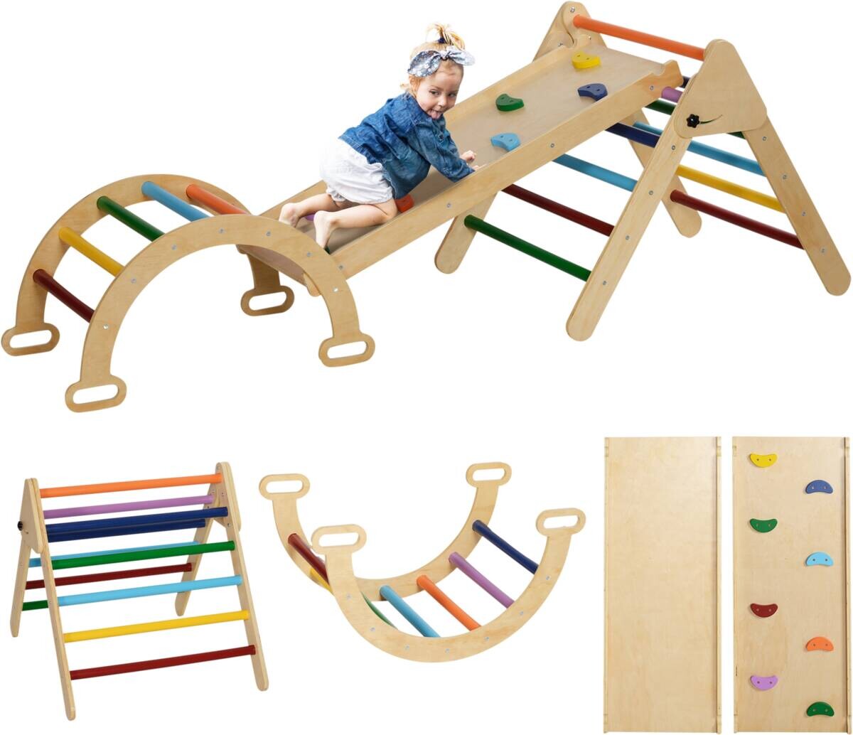 AIYAPLAY Klettergerüst multicolor B/H/L: ca. 64,5x63x178 cm