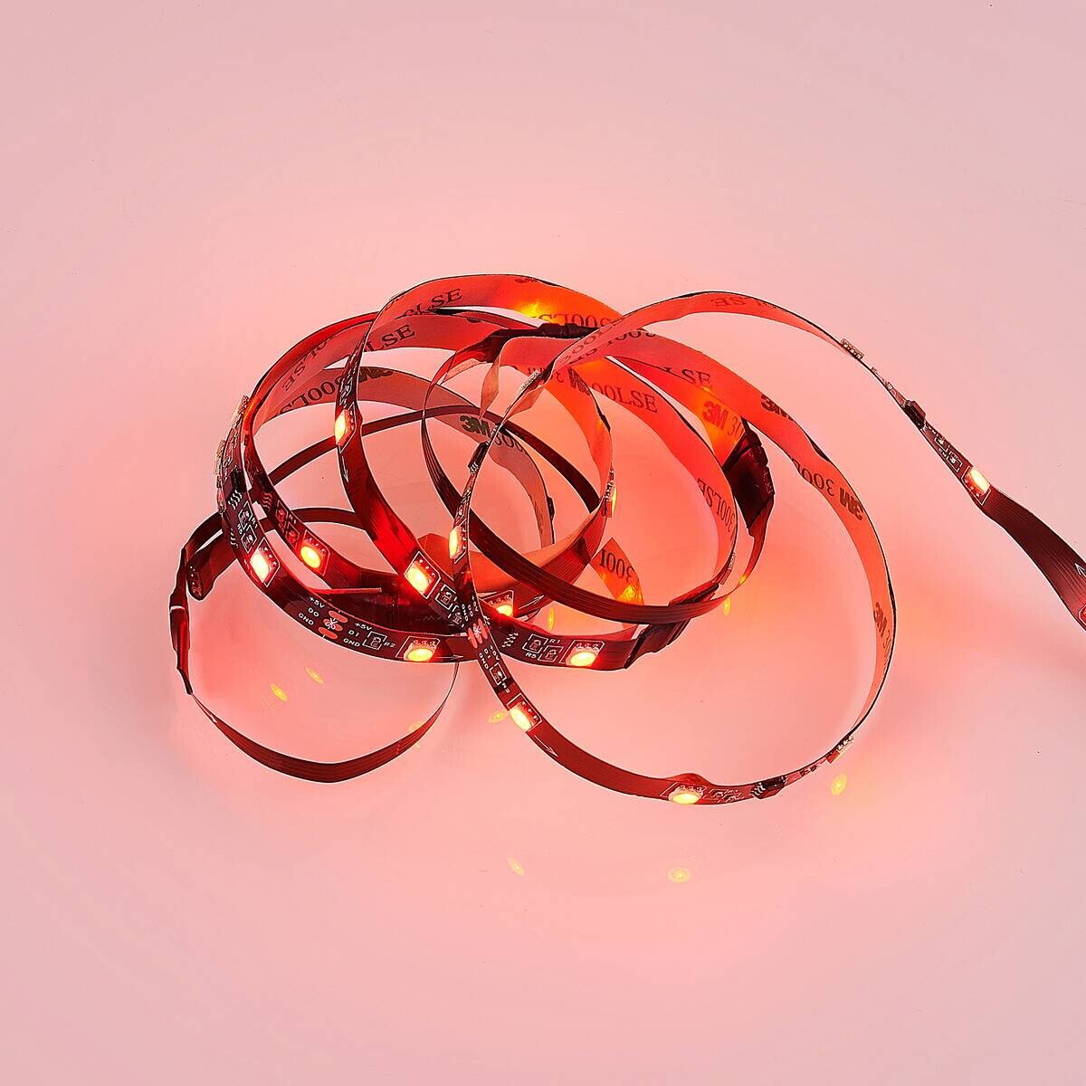 Lichtband schwarz Kunststoff B/L: ca. 1x120 cm