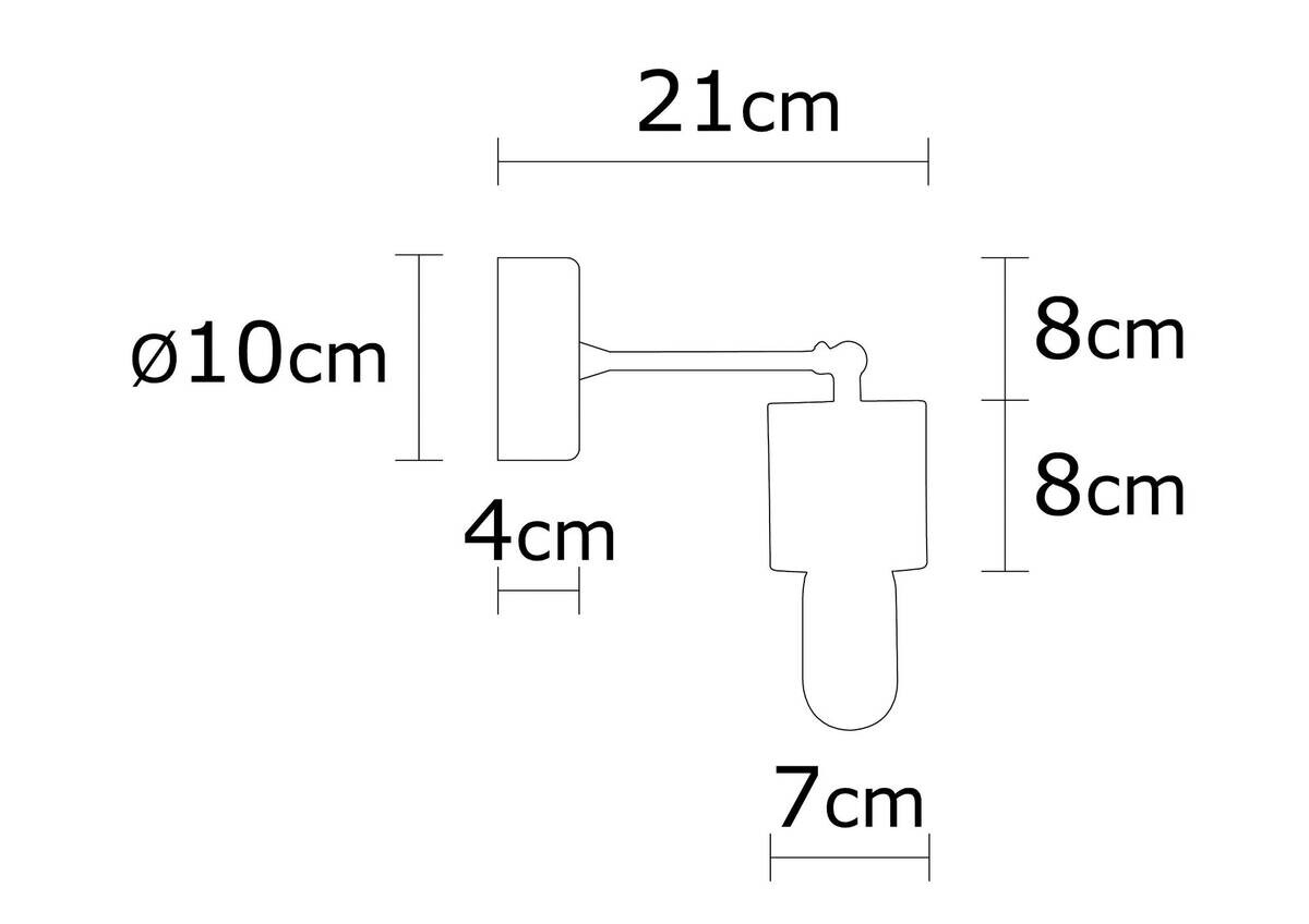 Opviq Wandleuchte Xanthos natur Holz B/H/T/L/D: ca. 10x16x10x10x10 cm E27 1 Brennstellen