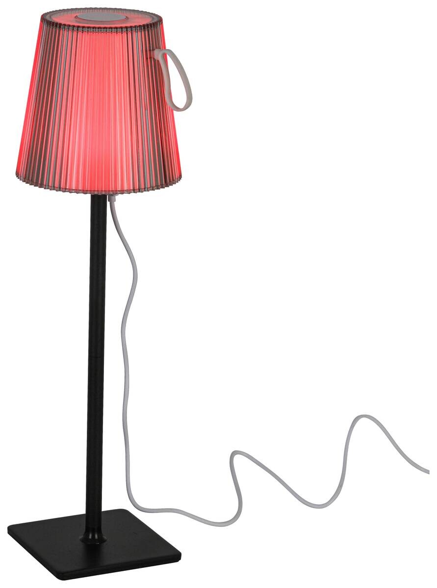 Tischleuchte anthrazit H/D: ca. 36x11 cm