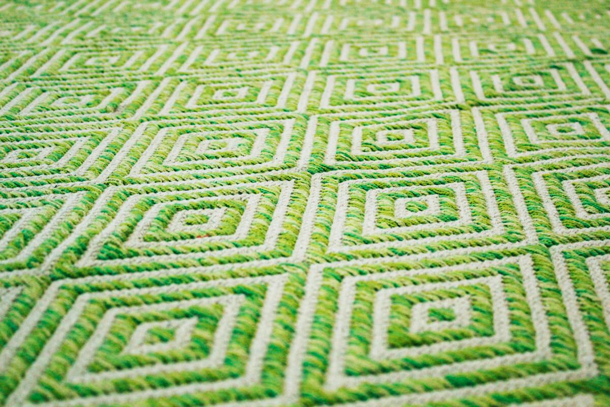 360Living Teppich Aperitif grün B/L: ca. 80x150 cm
