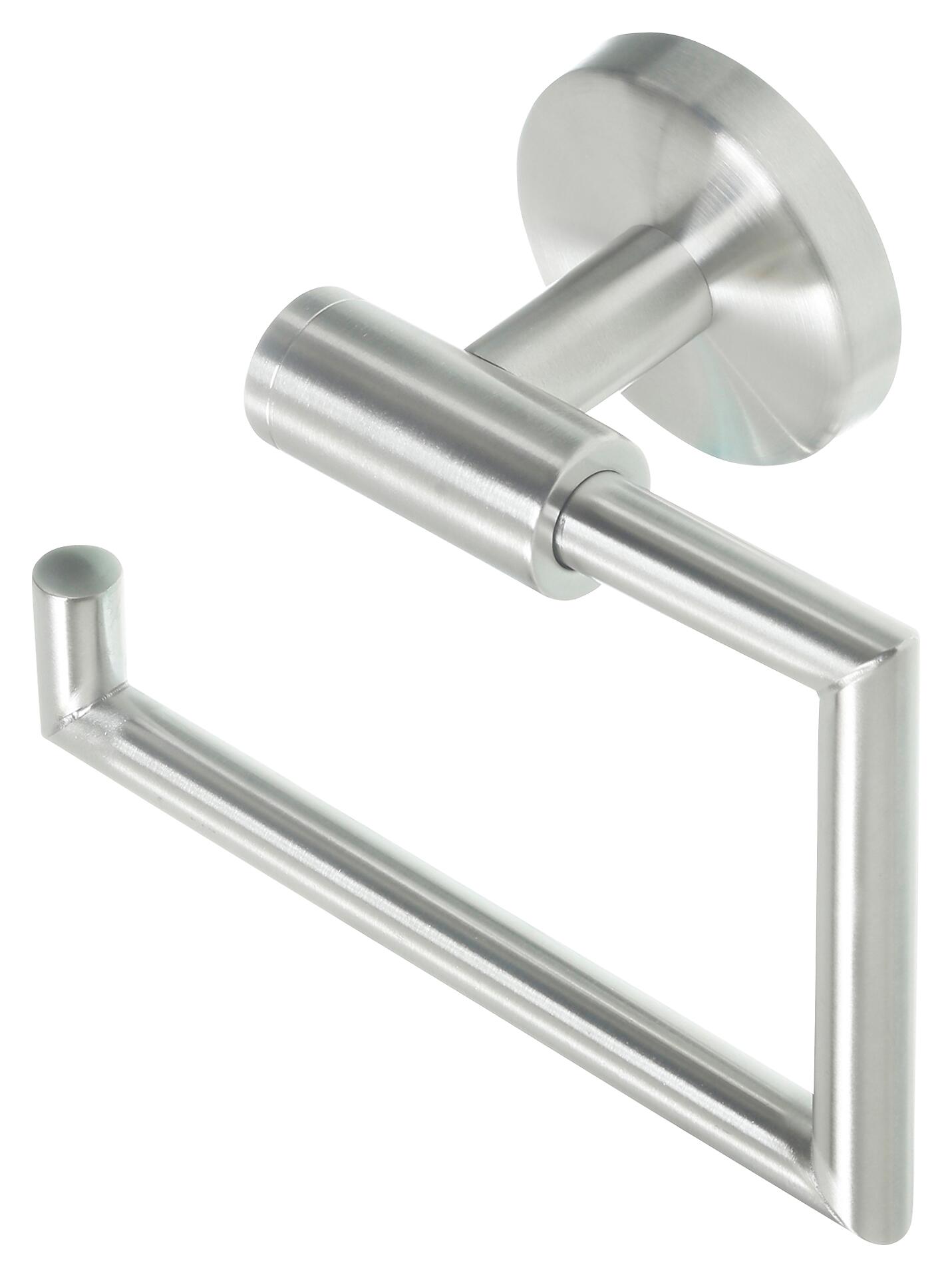 POCOline Toilettenpapierhalter Milano Edelstahloptik Edelstahl