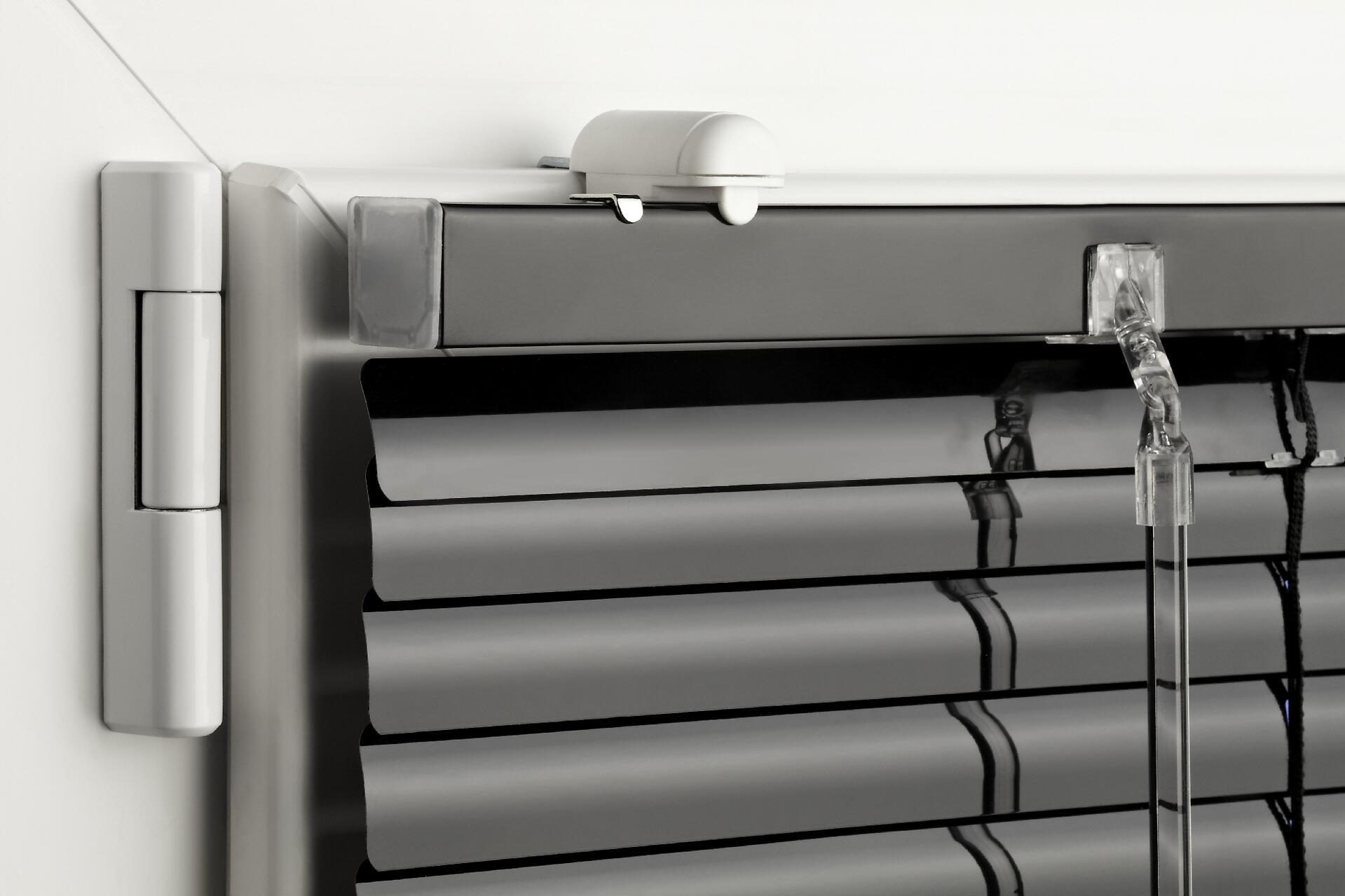 LICHTBLICK Klemmträger für Jalousien weiß 2 Packstücke