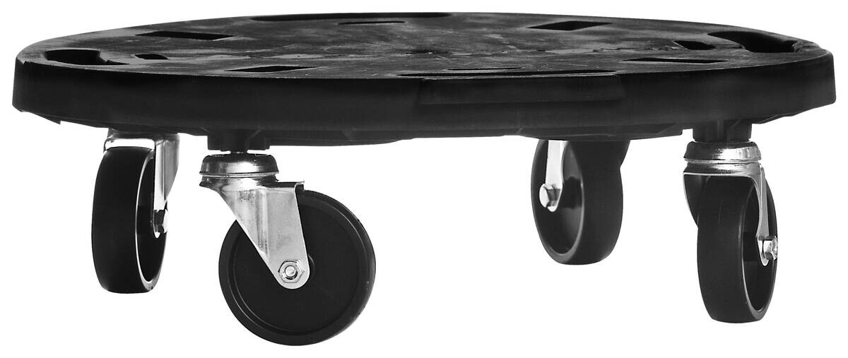 Dolly Transportroller schwarz B/H/L: ca. 40x12,5x40 cm