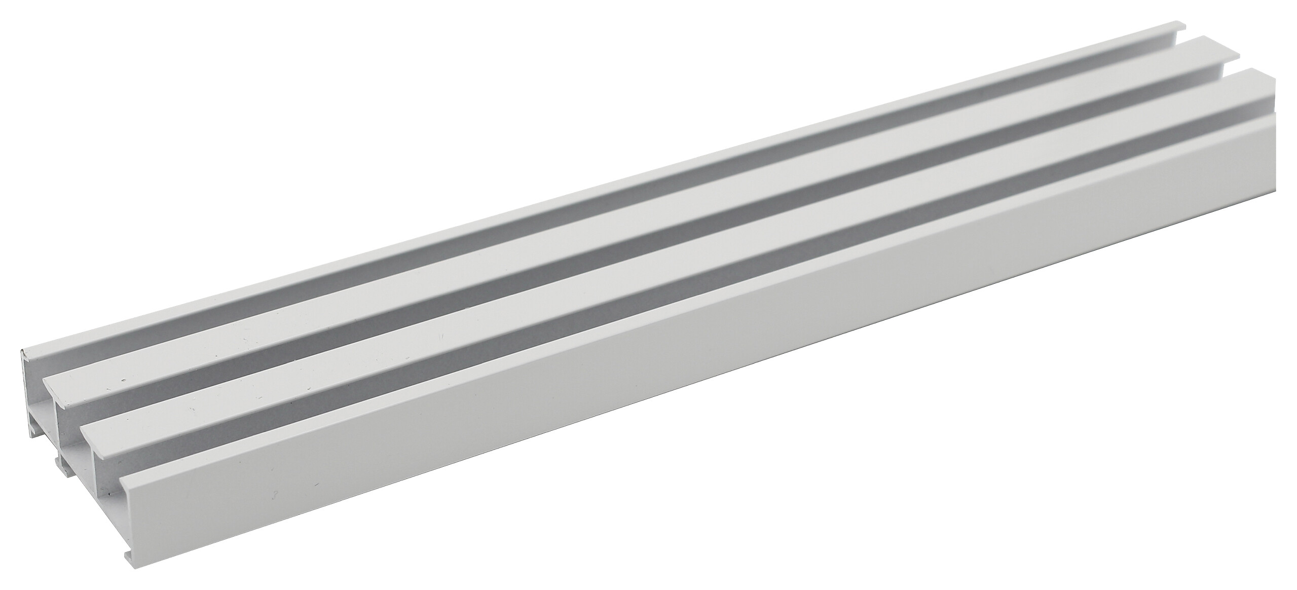 ondeco Gardinenschiene smart weiß Metall L: ca. 160 cm 3.0 Läufe