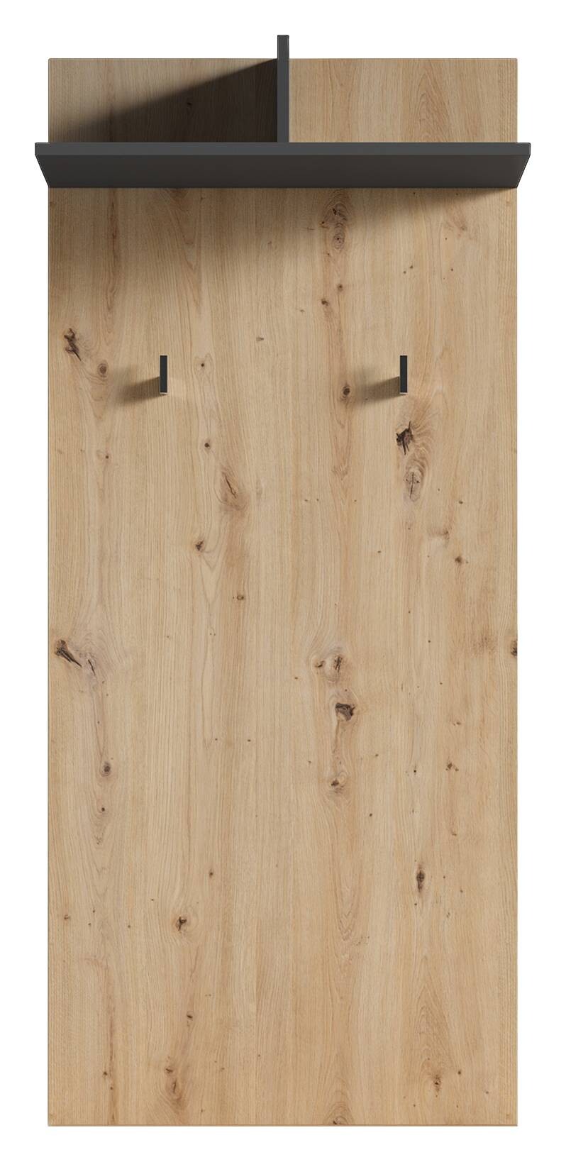 Wandpaneel BEN Eiche Nachbildung anthrazit B/H/T: ca. 60x136x27 cm