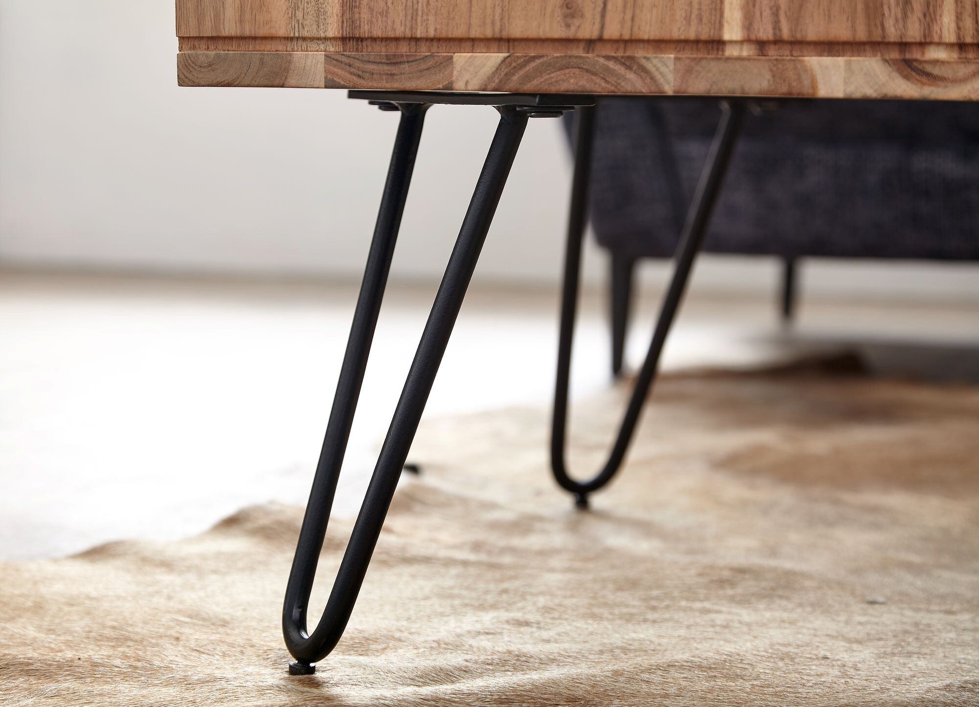 Wohnling Couchtisch braun B/H/T: ca. 60x40x60 cm