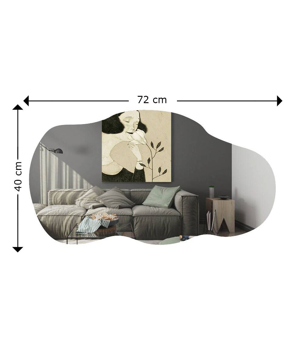 moebel17 Wandspiegel Baby B/H/T: ca. 40x72x3,5 cm