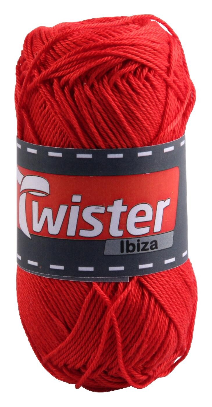 Twister Handstrickgarn Ibiza rot L: ca. 12500 cm