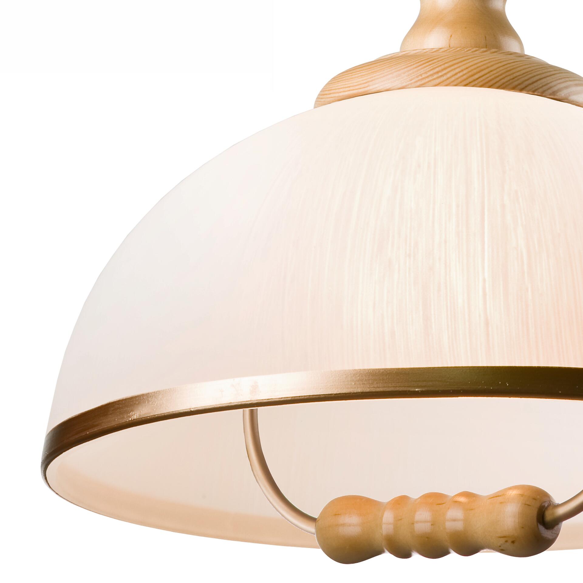 Lamkur Deckenleuchte RAMONA weiß Glas B/H/L: ca. 30x64x30 cm E27 1 Brennstellen