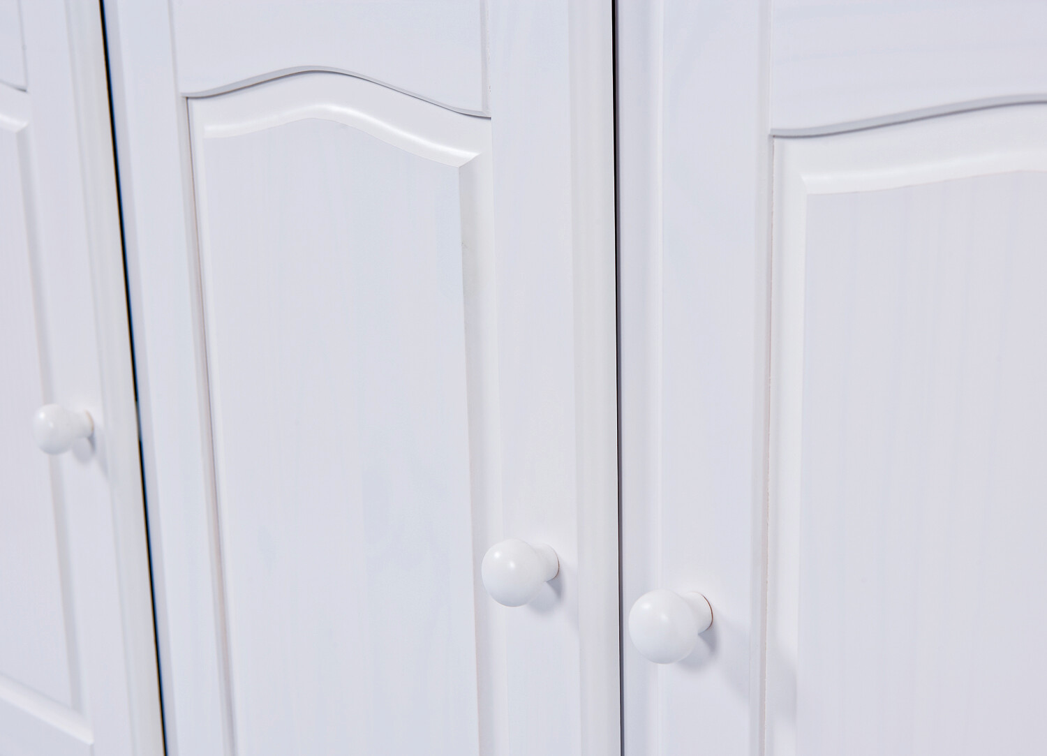 Buffet Siena weiß lackiert Kiefer B/H/T: ca. 130x198x43 cm