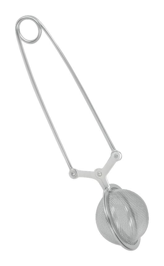 Metaltex Teebrüher silber Edelstahl