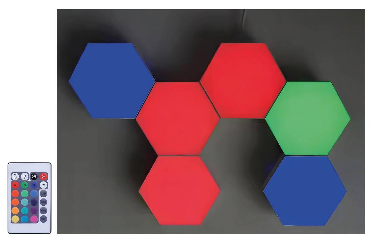 LED-Panele mehrfarbig