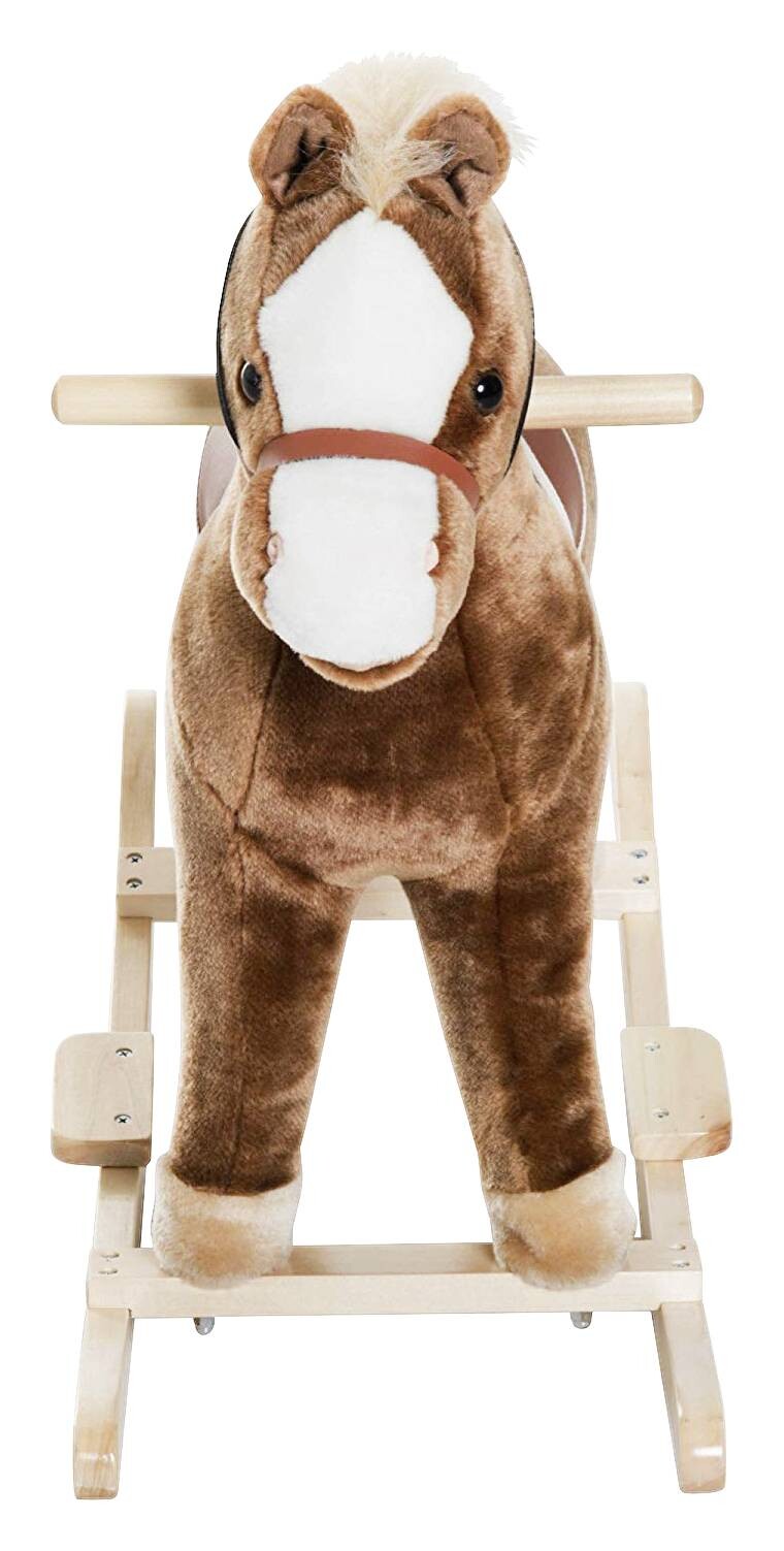 HOMCOM Kinder-Schaukelpferd B/H/L: ca. 33x62x74 cm