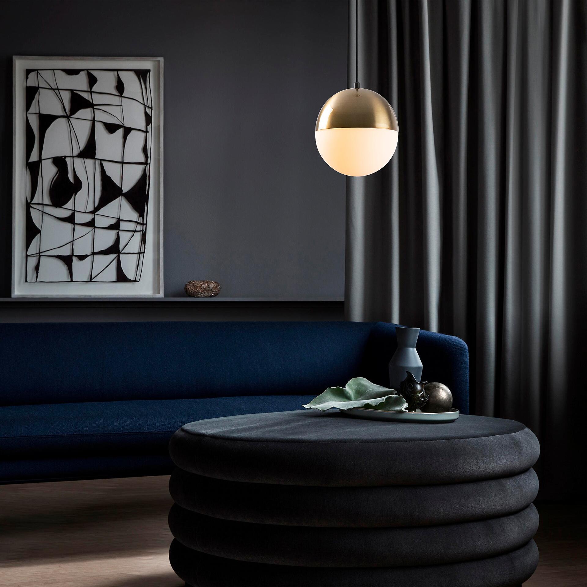 Opviq Pendelleuchte Bastos-2101 weiß Metall Glas B/H/T/L/D: ca. 20x117x20x20x20 cm E27 1 Brennstellen