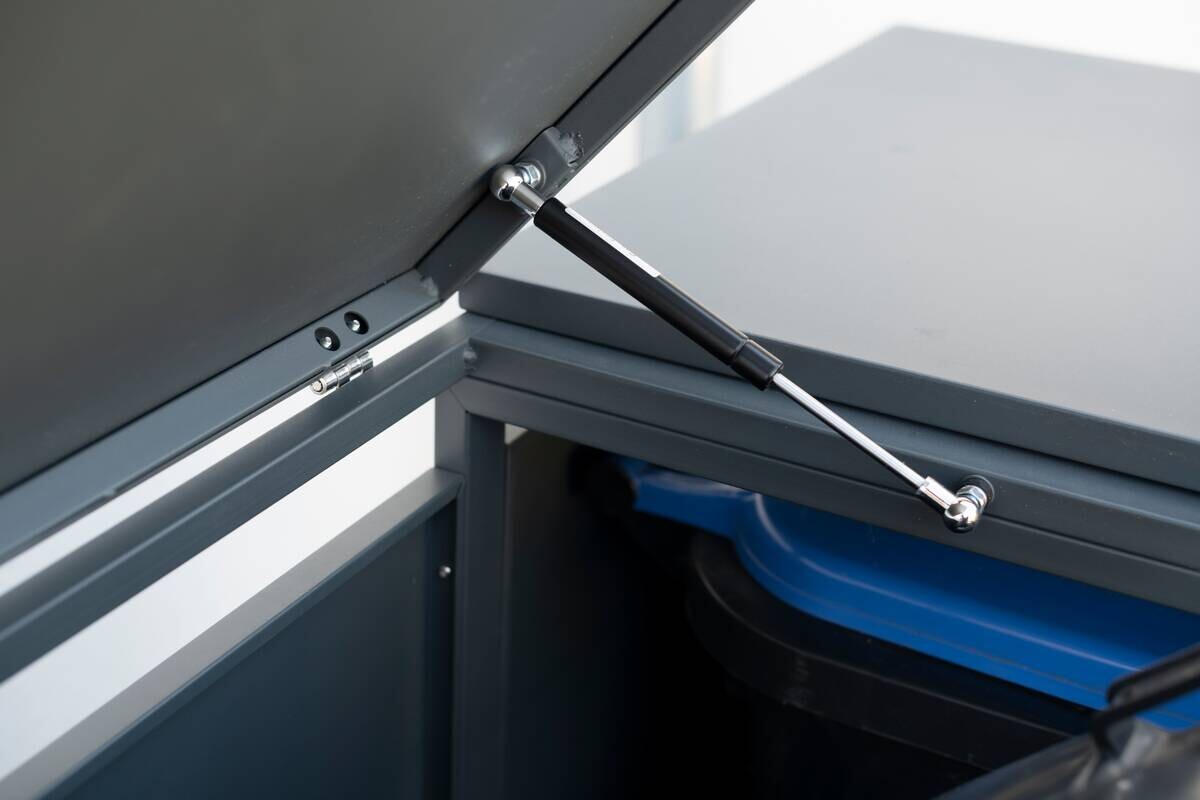 Westmann Mülltonnenbox5-fach Kubus