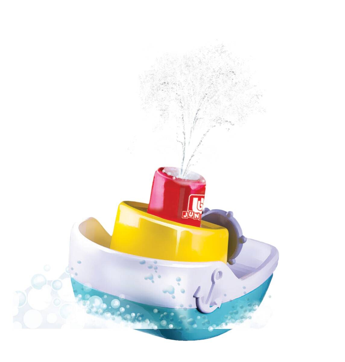 BBJunior Spielzeugboot Splash 'n Play Spraying Tugboat B/H/L: ca. 8,3x8,3x15 cm